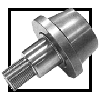 Flanged Crowned Eccentric Stud