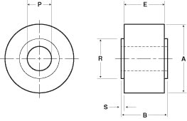 1.81" Roller Width Details about   Osborn PLRY-3 Load Runner Plain Yoke 3.00" Roller Diameter 